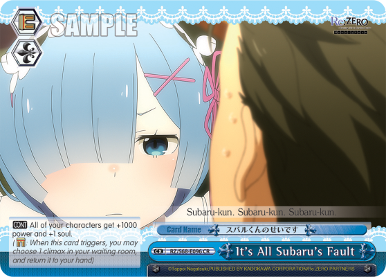 It's All Subaru's Fault
